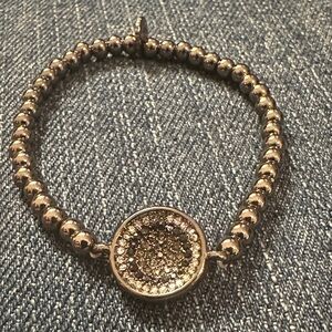 Marlyn Schiff Silver Beaded Bracelet